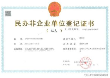 中华人民共和国 民办非企业单位等级证书