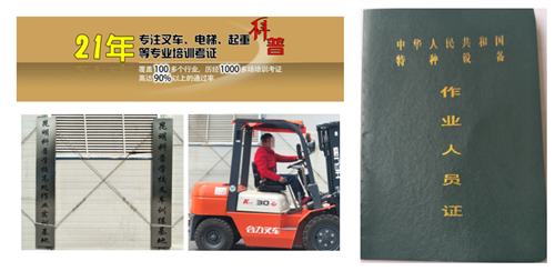 2021年云南特种设备叉车证(N1：叉车司机)考试报名简章